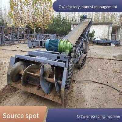 Sand and Gravel Crawler Type Material Grabbing Machine, Crawler Type Sand and Gravel Loading and Feeding Machine, Coal, Stone and Slag Conveying Material Grabbing Machine photo-3