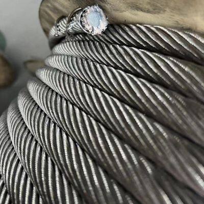 Steel Wire Rope，High Carbon Steel, 45#, 65#, 70#, 72A, 77A photo-3