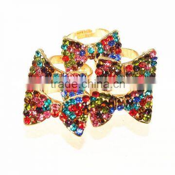 24k Gold Arab Gold Jewelri Multi Color Stone Ring photo-6