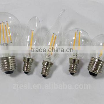 TUV CE ROHS Approved Clear Glass 6W E27 LED Filament Bulbs photo-6
