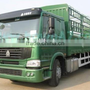 howo 6*4 336hp cargo wagone lorry van truck eruo 2 made in china