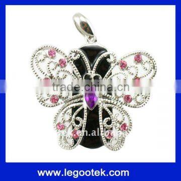 butterfly shape promotion jewelry usb