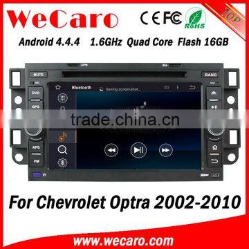 Wecaro WC-CU7011 Android 4.4.4 car multimedia system double din for chevrolet optra car radio gps audio system GPS 2002-2010