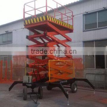 6m 500kg Mobile Hydraulic Scissor Platform/aerial Platform photo-4