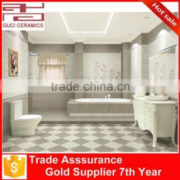 wall design ceramic tiles wholesaler for bathroom                        
                                                Quality Choice