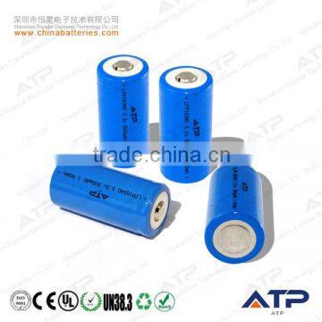 Wholesale cheap rechargeable lifepo4 16340 battery / 16340 3.2v lifepo4 battery / 3.2v 500mah 16340 li-ion battery