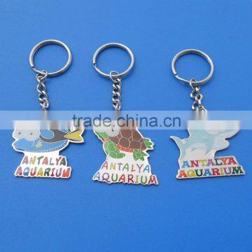 Antalya Aquarium Lovely Whale Marine Organism Keychain