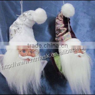 2014 Newest unique Father Christmas head decorations