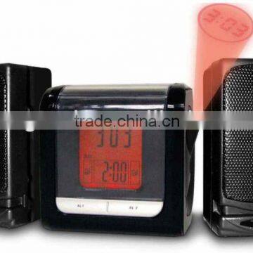 Synchronised Projector Alarm Clock Radio With LCD Display photo-3
