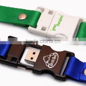 Free Custom Logo cheap usb lanyard flash drive wholesale from manufactor