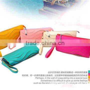 Wholesale china best selling purse lady for colorful clutch handbag