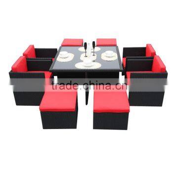 Lowes Wicker Patio Dining Room Luxury Modern Restaurant Hotel Rattan Garden Home Outdoor Sofa Living Room Furniture photo-3