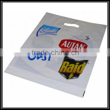 Printed Ldpe die cut plastic shopping bag