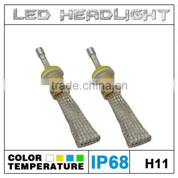 Automotive LED H11 Headlight Bulbs Upgrade Design 40W 4800LM