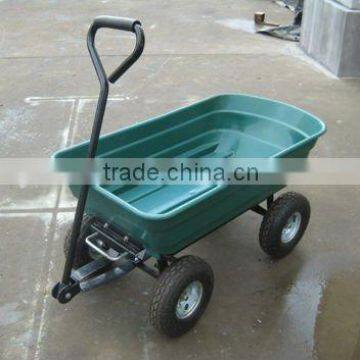 Dump Cart, dumping trolley, garden cart, garden trolley, plastic garden cart, pvc garden cart