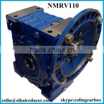 NMRV110 shaft mounted reducer, hollow shaft gearbox, worm gearbox