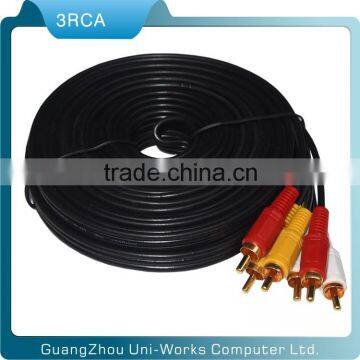 3.5mm 3RCA AV Audio Video OFC Cable