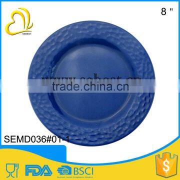 new product salient point design 8" round custom plate melamine                        
                                                                                Supplier's Choice