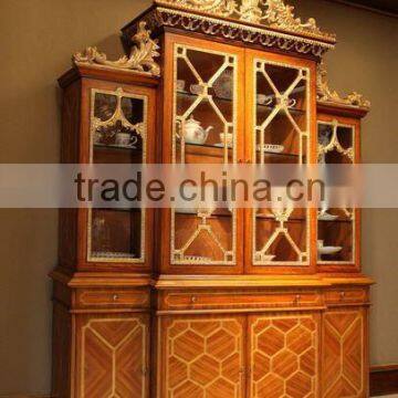 2015 New Design Luxury Antique Amercian Style Furniture Living Room Solid Wood Hand Carved Sofa Design Furniture Sets Quality Choice photo-5