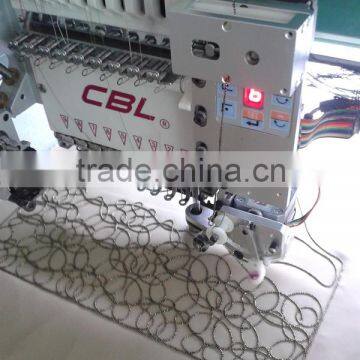 High Speed 20 Heads Flat +Sequins+Easy Cording Mixed Computerized Embroidery Machine photo-4