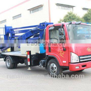 New product truck-mounted 14m articulated boom lift