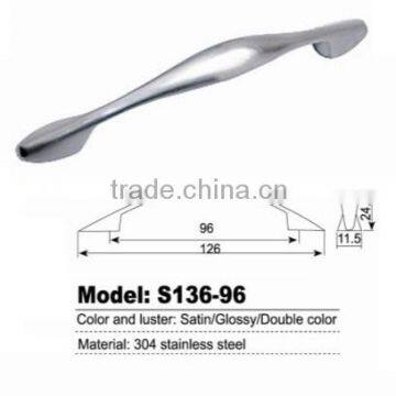 handle S136-96,stainless steel casting furniture handle