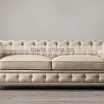 Household Living Room Nordic Simple Fabric Art Sofa photo-3