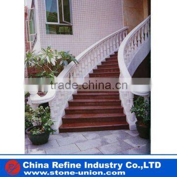 Chinese red stone stair