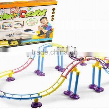 Roller coaster toy electric railway race track toy slot car