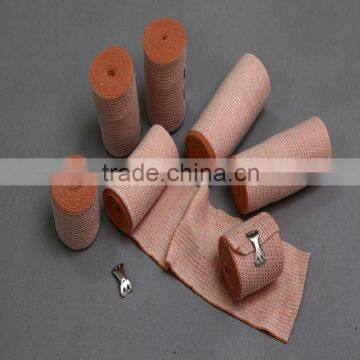 Cotton High Elastic bandage Latex ,Skin color