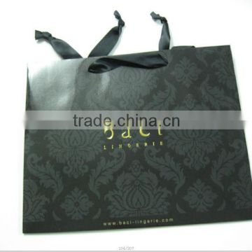 China professional custom printed shopping gift paper bag