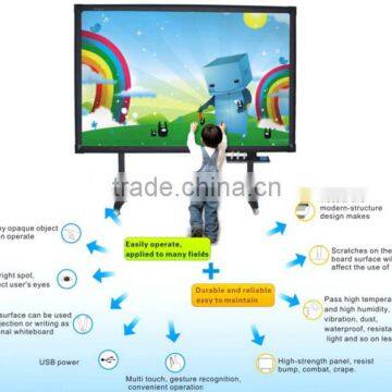 High Quality China Interactive Whiteboard Office and School Magnetic Whiteboard With Steel Frame photo-3
