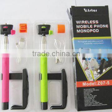 Z07-5 Selfi Stik Selfie Stick Extendable Bluetooth Monopod photo-5