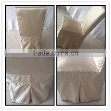 factory price high quality polyester jacquard luxury style chair covers for hotel banquet hall