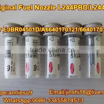 Original Common Rail Injector Nozzle L244PBD L244PRD for Injector EJBR04501D A6640170121 6640170121