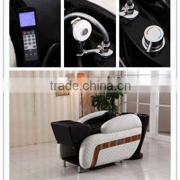 PU Leather Salon Electrical Massage Used Cheap Barber Chair for Sale photo-3
