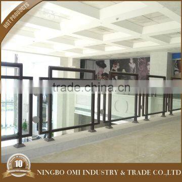 Cheap wrought iron handrails for staircase indoor/outdoor stair railings balcony steel hand balustrades