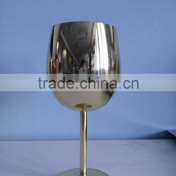 Outdoors Camping PoolSide Stainless Steel Wine Glass/Goblet