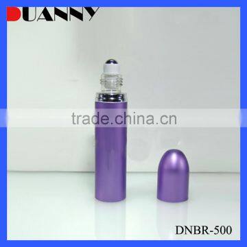 New Design 10Ml Aluminum Roll On Bottle ,10Ml Aluminum Roller Ball Bottle With Aluminum Caps Customized