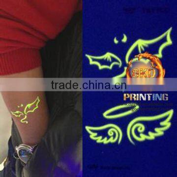 hot tattoo stickers glow in dark