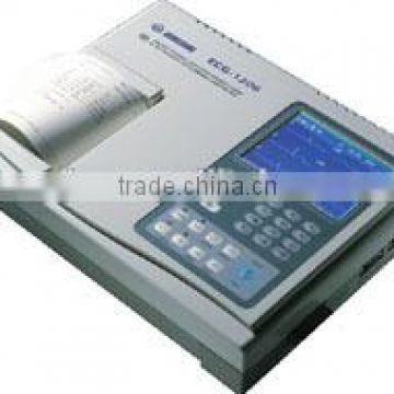 6 channel Digital ECG machine