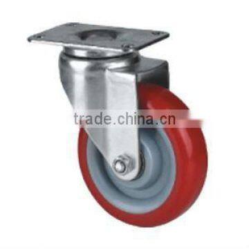 high quality nylon caster loose wheel white wheel