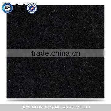 Reasonable Price Cut-to-size Black Granite, Flooring Tile Black Granite