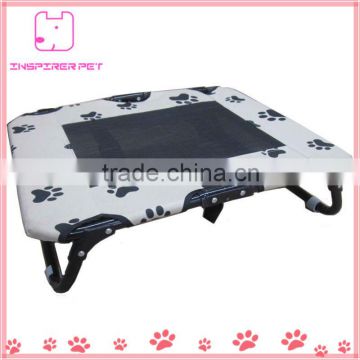 Foldable metal frame dog bed