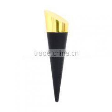 BOTTLE STOPPER, GOLD AND BLACK BOTTLE STOPPER, WINE BOTTLESTOPPER