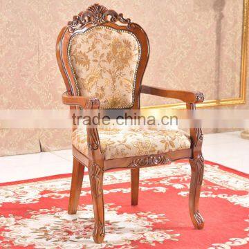 Chinese handmade solid rubber wood restaurant dining chairs