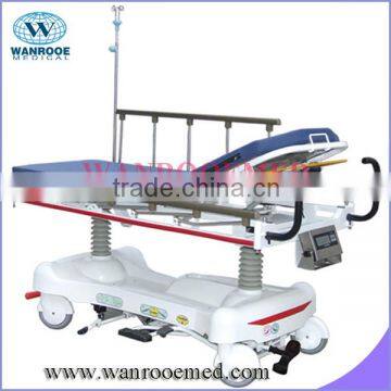 DB303 Luxurious Hydraulic Rise-and-Fall Patient Transfer Cart with weight scale