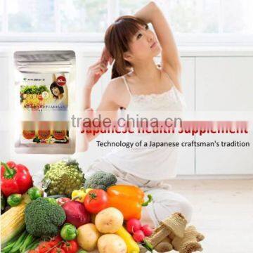 Natural Vegetable Extract Supplement as Japanese Health and Beauty Products