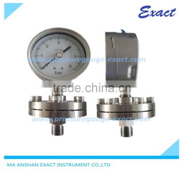 High Qualtiy All Stainless Steel Diaphragm pressure Gauge Supplier Exact