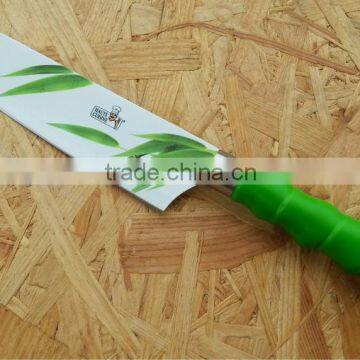 7" Santoku Knife with Bamboo Handle for kitchen Tools